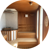 サウナの写真